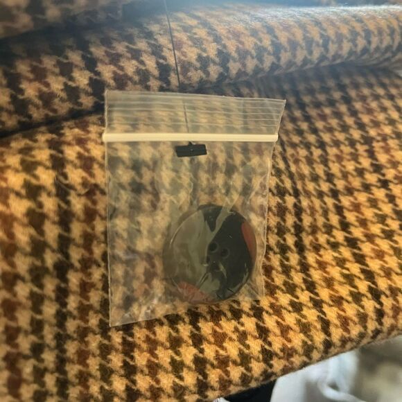Sam Edelman Brown Houndstooth NWT sleeveless dress. Size 0. NWT. - Picture 13 of 13